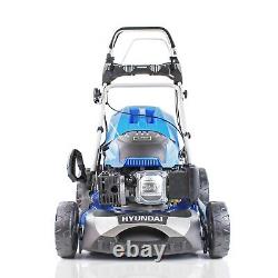 Petrol Lawn Mower Self Propelled Electric Start 18 46cm Cut Lawnmower HYM460SPE