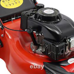 Petrol Lawn Mower Self Propelled Electric Start 5HP 4-Stroke 140cc Cut Lawnmower