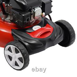 Petrol Lawn Mower Self Propelled Electric Start 5HP 4-Stroke 140cc Cut Lawnmower