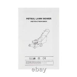 Petrol Lawn Mower Self Propelled Electric Start 5HP 4-Stroke 140cc Cut Lawnmower