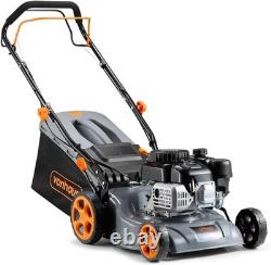 Petrol Lawnmower 132cc Self Propelled Lawn Mower for All Types of Grass/Garden