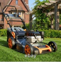 Petrol Lawnmower 171cc, Self Propelled. Barely used. HALF THE PRICE OF NEW