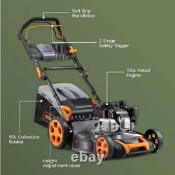 Petrol Lawnmower 171cc, Self Propelled. Barely used. HALF THE PRICE OF NEW