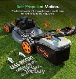Petrol Lawnmower 171cc, Self Propelled. Barely used. HALF THE PRICE OF NEW