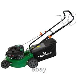 Petrol Lawnmower Cordless Self Propelled Lawn Mower Polypropylene Hawksmoor 40cm