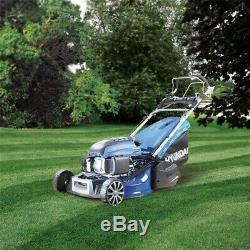 Petrol Lawnmower Rear Roller Self Propelled 48cm 19 Striped Effect HYM480SPR