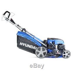 Petrol Lawnmower Self Propelled Lawn Mower ELECTRIC START 46cm 460mm 18 HYUNDAI