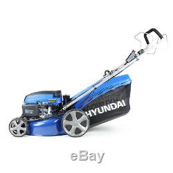 Petrol Lawnmower Self Propelled Lawn Mower ELECTRIC START 46cm 460mm 18 HYUNDAI