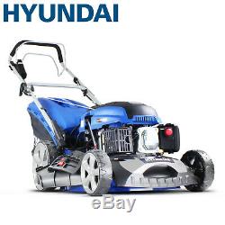 Petrol Lawnmower Self Propelled Lawn Mower ELECTRIC START 46cm 460mm 18 HYUNDAI