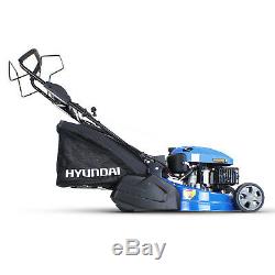 Petrol Roller Lawnmower Hyundai HYM510SPER Self Propelled Key Start 173cc 5HP