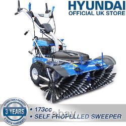 Petrol Yard Sweeper / Powerbrush without Collection Box Self Propelled Hyundai