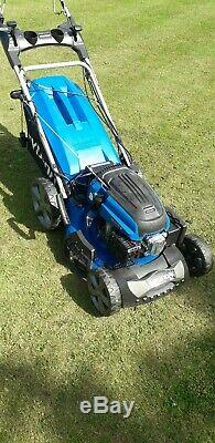 Petrol lawn mower self propelled electric start