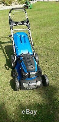 Petrol lawn mower self propelled electric start