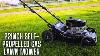 Powersmart Self Propelled Gas Lawn Mower 22 In 170cc