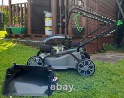 Q Garden QG40 -145SP 40cm Self Propelled Petrol Rotary Lawnmower USED FOR 10mins