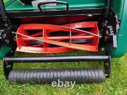 QUALCAST CLASSIC 35s CYLINDER PETROL LAWNMOWER SELF PROPELLED & GRASS BOX