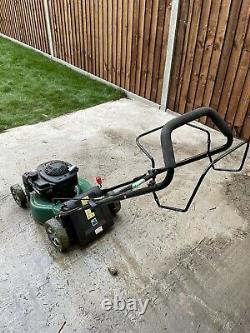 Qualcast 41cm Wide Petrol Lawn Mower Self Propelled With Grass Collection Box