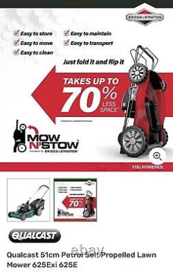 Qualcast 51cm Petrol Self Propelled Lawn Mower 625Exi RRP £999