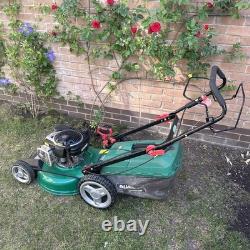 Qualcast 53cm Self Propelled Petrol Lawnmower With 775is Instart Electric Engine