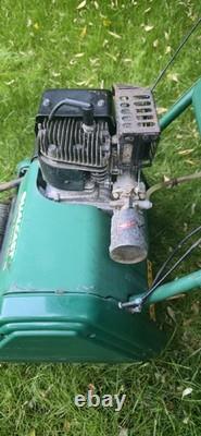 Qualcast Classic 35S Petrol Cylinder Lawn Mower Starts, Runs, Pulls & Cuts