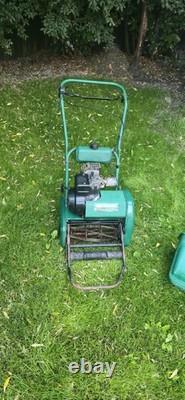 Qualcast Classic 35S Petrol Cylinder Lawn Mower Starts, Runs, Pulls & Cuts