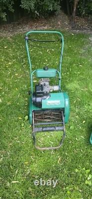 Qualcast Classic 35S Petrol Cylinder Lawn Mower Starts, Runs, Pulls & Cuts
