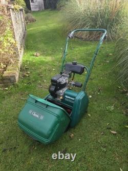 Qualcast Classic 35S Petrol Cylinder Self-Propelled Lawn Mower with Rear Roller