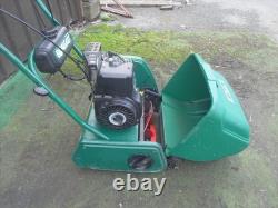 Qualcast Classic 35S Petrol Cylinder Self-Propelled Lawn Mower with Rear Roller