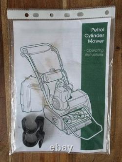 Qualcast Classic 35S Petrol Cylinder Self-Propelled Lawn Mower with Rear Roller