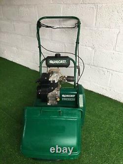 Qualcast Classic 35s 14 Petrol Cylinder Mower Self Propelled Rear Roller