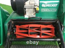 Qualcast Classic 35s 14 Petrol Cylinder Mower Self Propelled Rear Roller