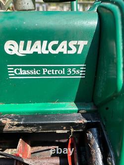 Qualcast Classic 35s Petrol Lawn Mower Runs Used Less Than 6 Times From New