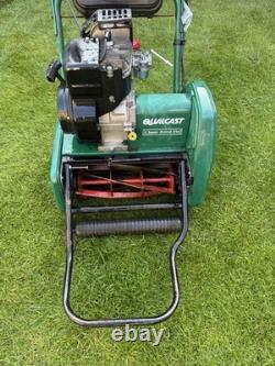 Qualcast Classic Petrol 35s Petrol Self Propelled Cylinder Lawn Mower Grass Box