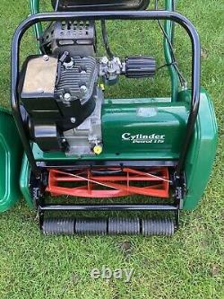 Qualcast Petrol Cylinder Lawnmower 43s 17 Cut Rear Roller Suffolk Punch