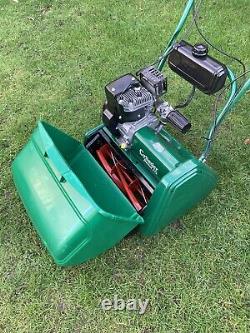 Qualcast Petrol Cylinder Lawnmower 43s 17 Cut Rear Roller Suffolk Punch
