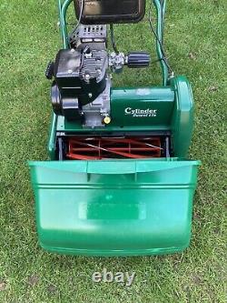 Qualcast Petrol Cylinder Lawnmower 43s 17 Cut Rear Roller Suffolk Punch