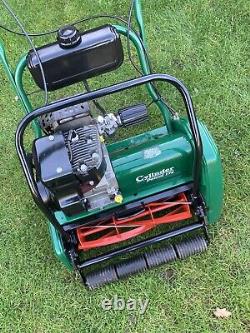 Qualcast Petrol Cylinder Lawnmower 43s 17 Cut Rear Roller Suffolk Punch