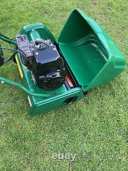 Qualcast Petrol Cylinder Lawnmower 43s 17 Cut Rear Roller Suffolk Punch