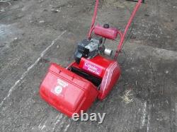 Qualcast Suffolk Punch 14s Petrol Cylinder Self-Propelled Lawn Mower Roller