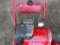 Qualcast Suffolk Punch 14s Petrol Cylinder Self-Propelled Lawn Mower Roller