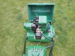 Qualcast Suffolk Punch 35 Petrol Cylinder Lawnmower Mower 14 Cut Self Propelled