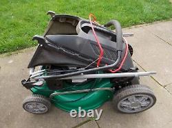 Qualcast XSZ46E-SD Self-Propelled Power Drive Rotary Petrol Lawn Mower Lawnmower