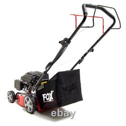 Refurbished 16 Petrol Lawn Mower Self Propelled Turbo Fox 40cm 80cc Lawnmower