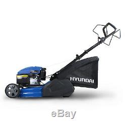 Refurbished-Hyundai HYM460SPR Lawnmower Self Propelled 139cc Petrol Roller Mower