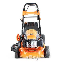 Refurbished Petrol Lawnmower Electric Start Self Propelled 51cm 173cc P5100SPE