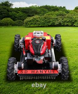 Remote Control Electric Gasoline Lawn Mower Robot Grass Weeding Machine Trimmer