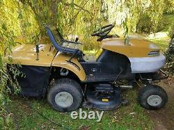 Ride on lawn mower tractor