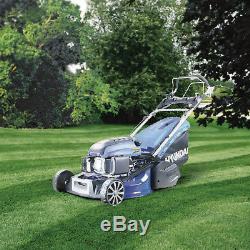 Roller Petrol Lawn Mower 53cm 21 530mm Cut 173cc Self Propelled Lawnmower