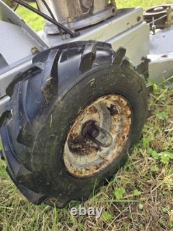 Rough Cut Lawn Mower. Compact, Pedestrian Mower, Self Propelled