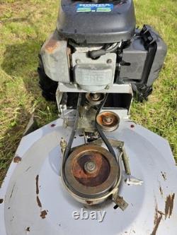 Rough Cut Lawn Mower. Compact, Pedestrian Mower, Self Propelled